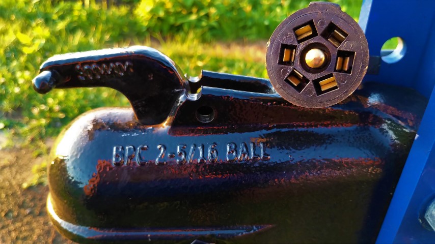 Firewood Processor with a hitch